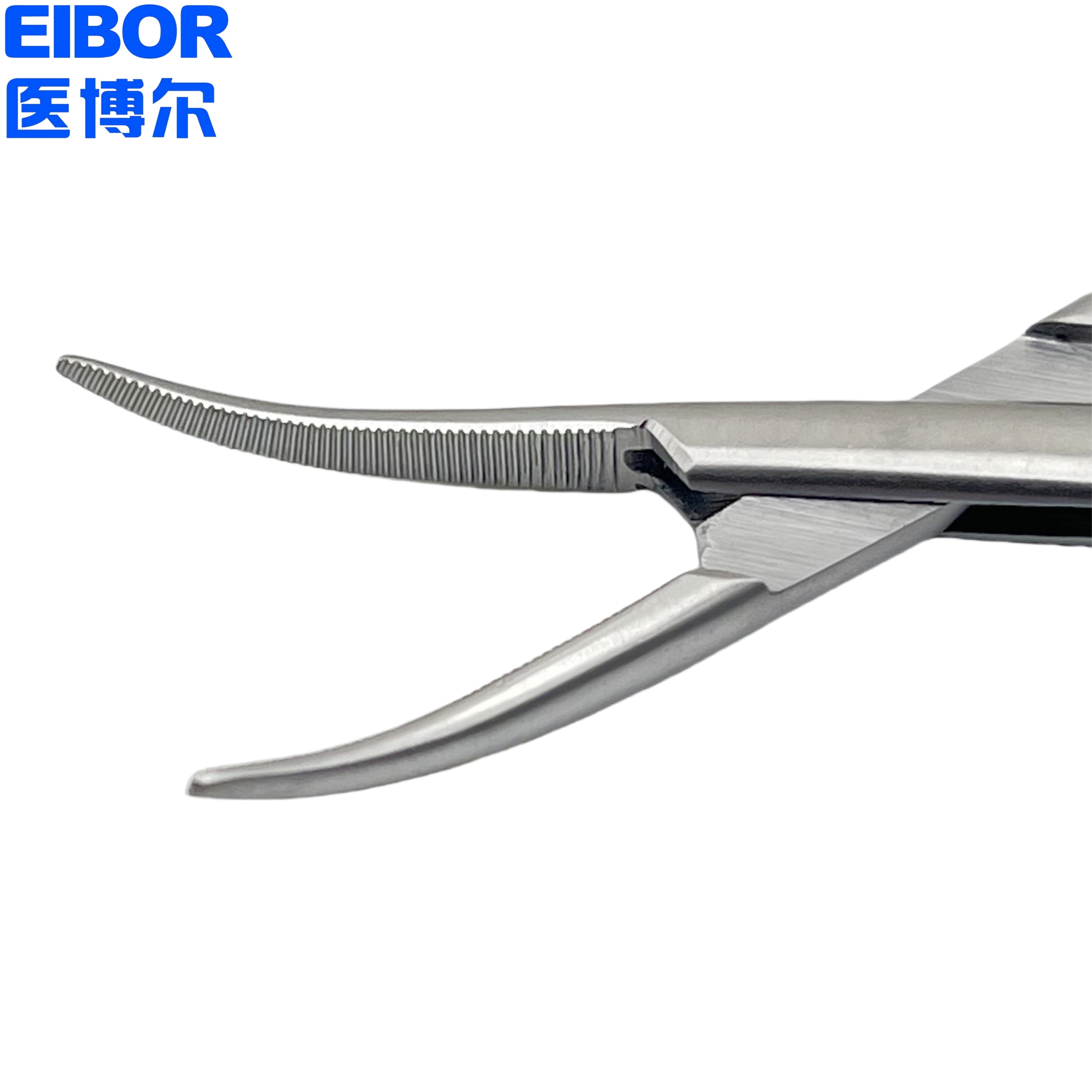 医用止血钳弯头哑光12.5cm