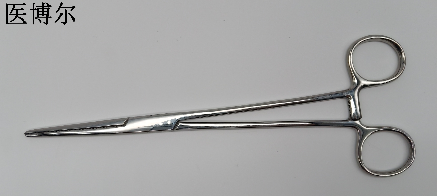 医用止血钳亮光直头20cm