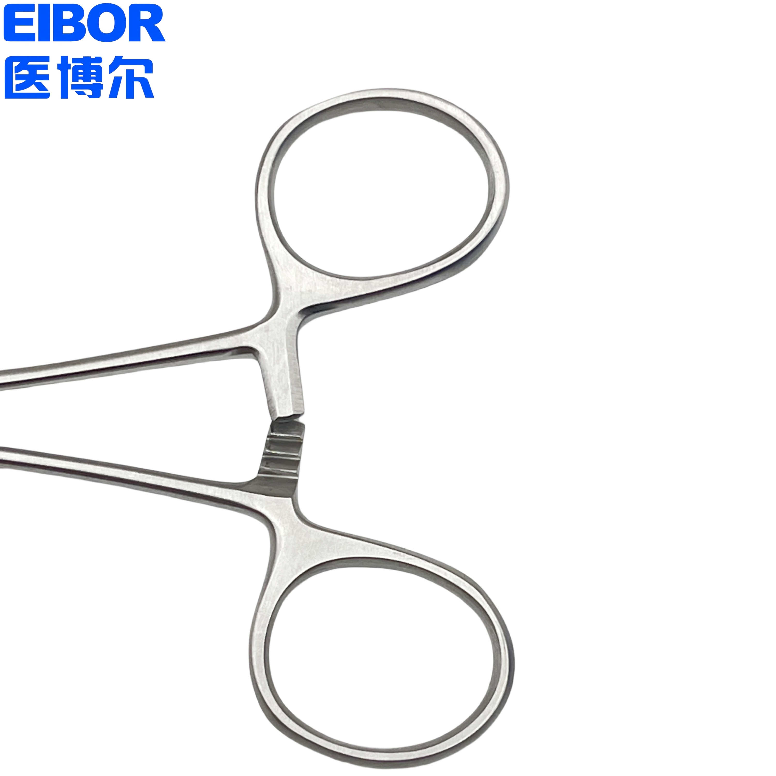 医用止血钳弯头哑光12.5cm