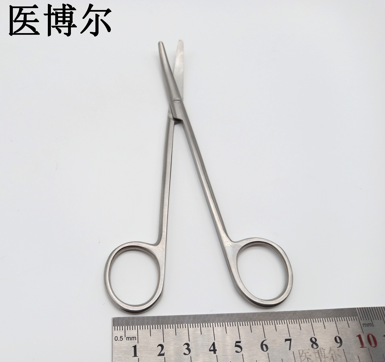 医用组织剪刀精细弯头16cm