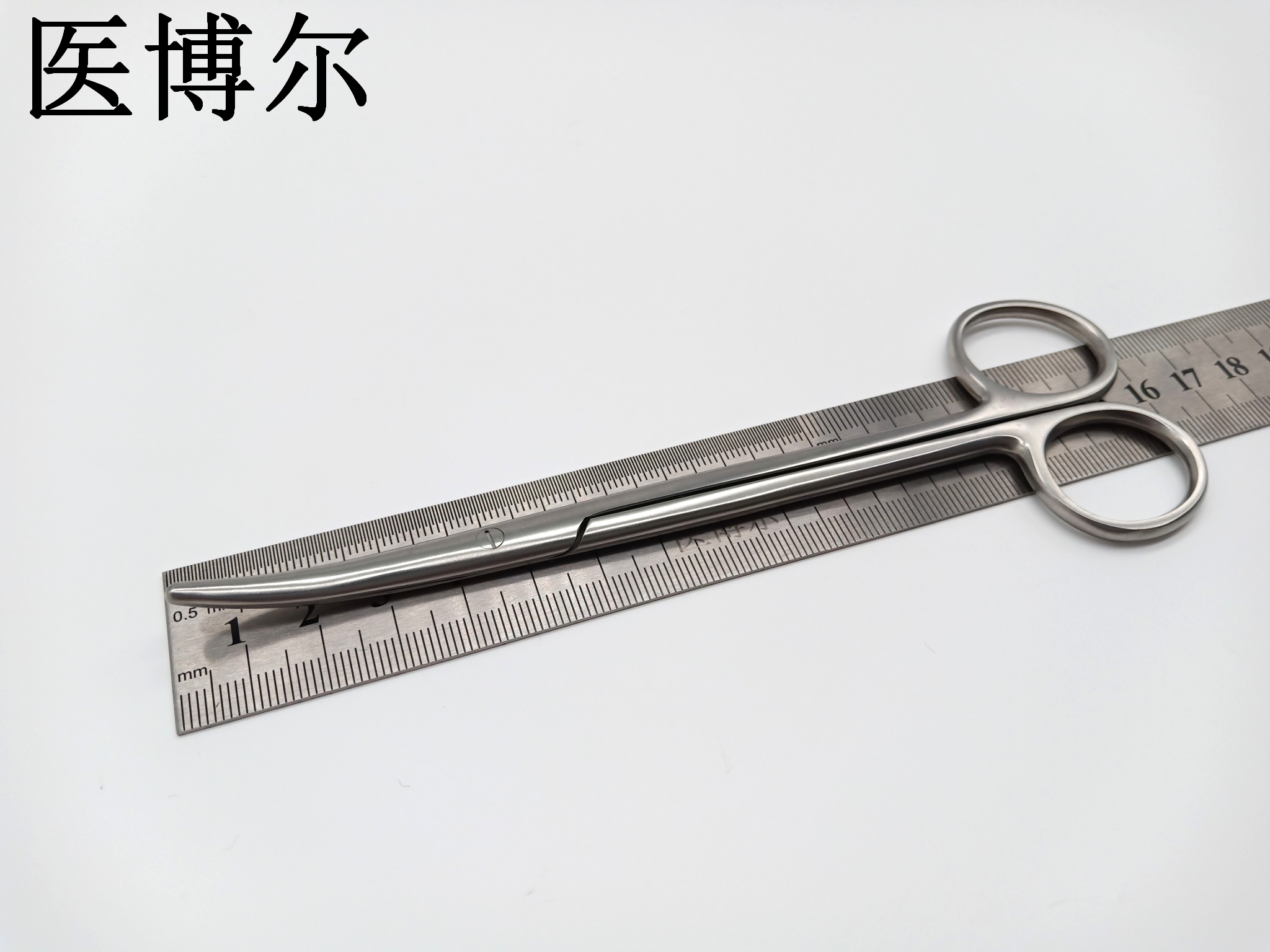 医用组织剪刀精细弯头16cm