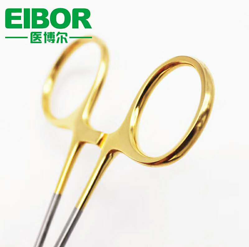 金柄持针器持针钳 12.5cm 细齿 医用手术持针器持针钳 上海厂家直销