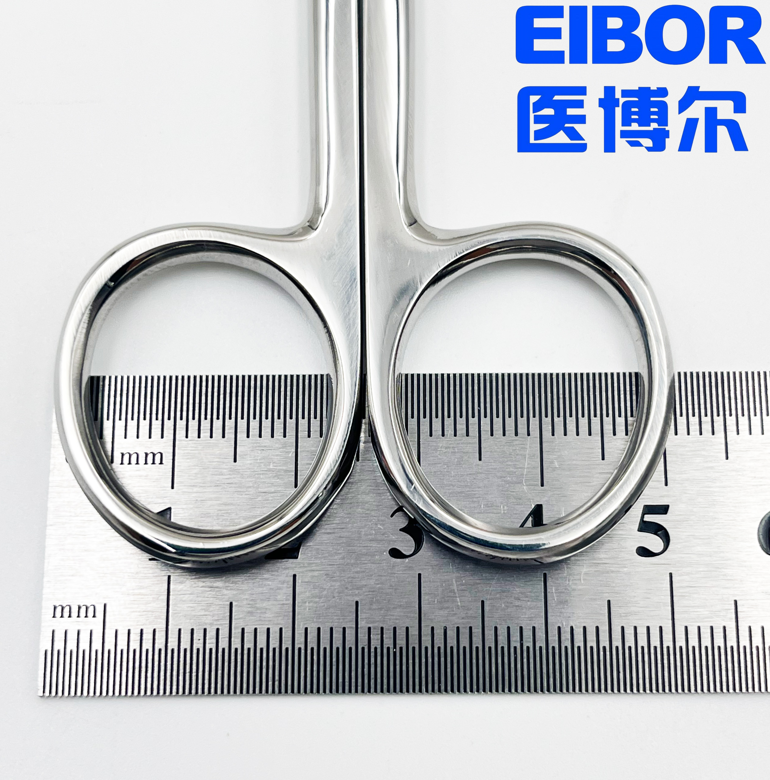 医用手术剪弯头哑光12.5cm