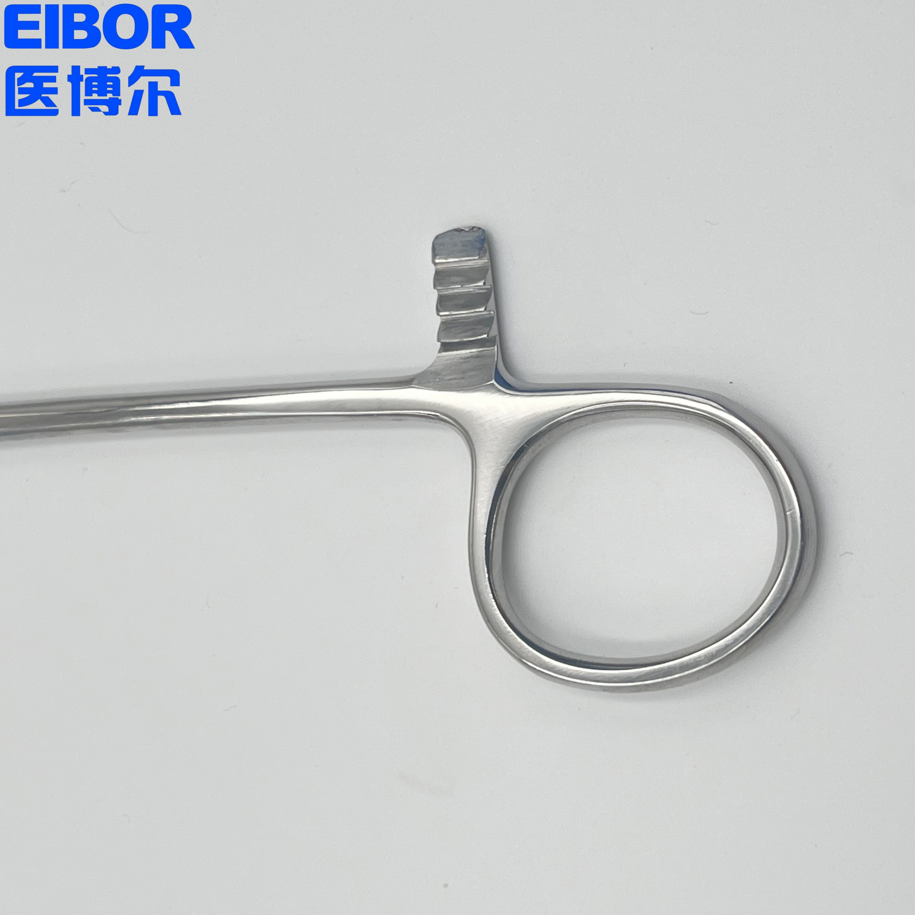 医用止血钳弯头哑光24cm