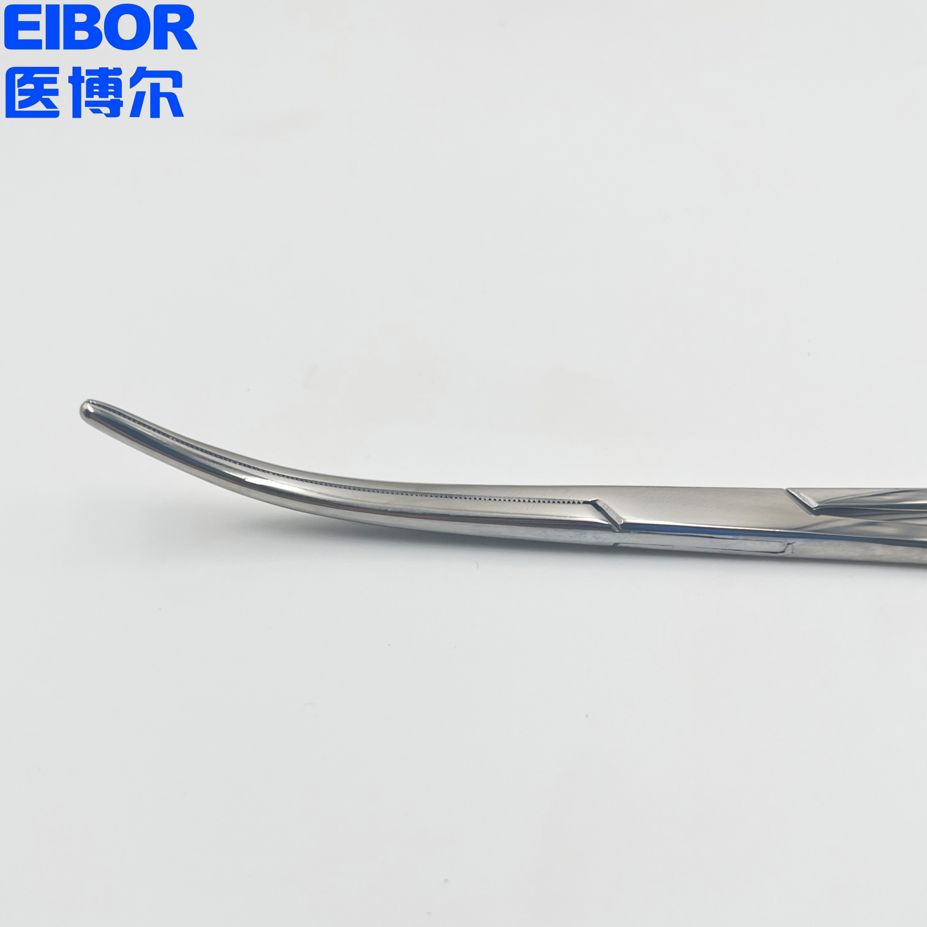 医用止血钳弯头哑光24cm