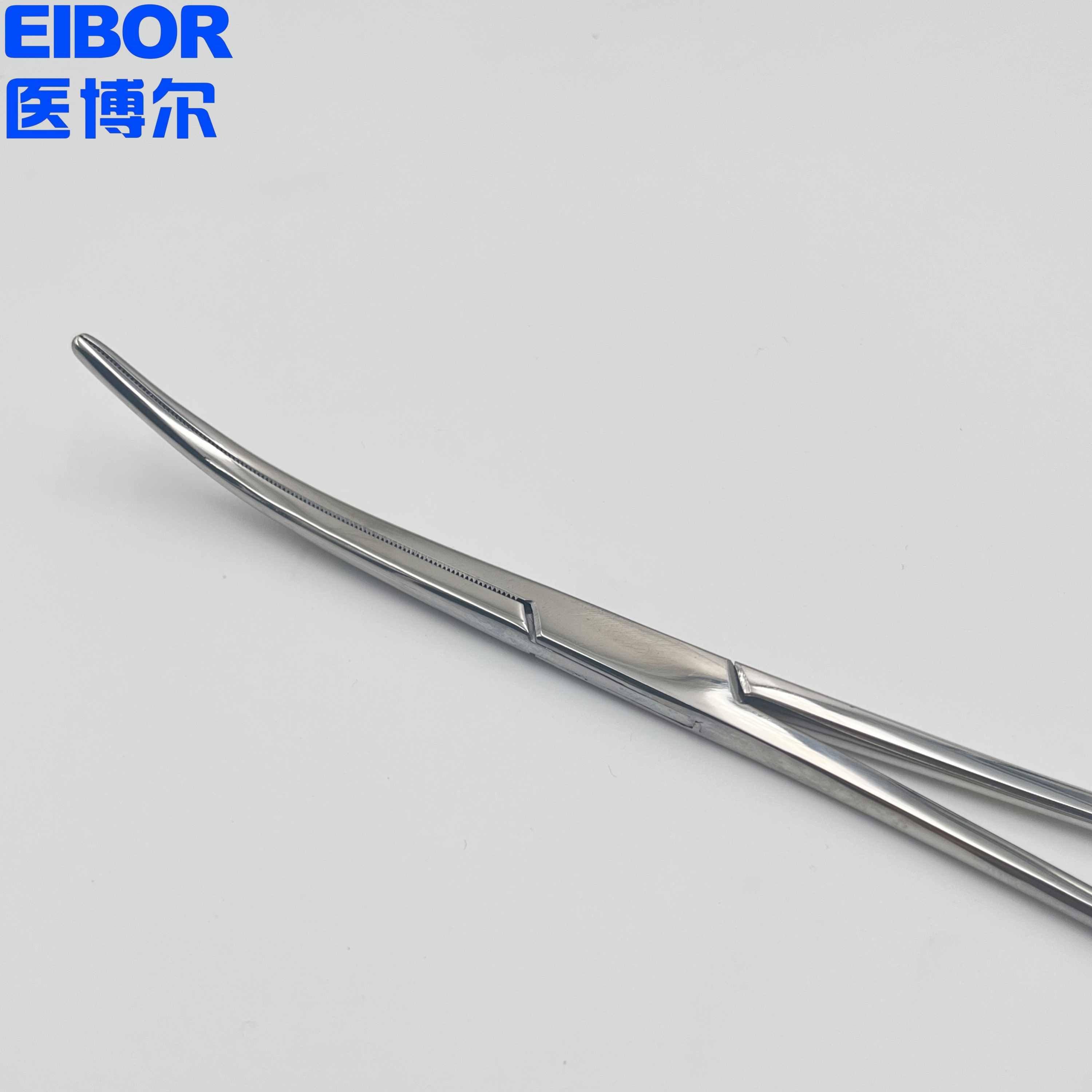医用止血钳弯头哑光24cm