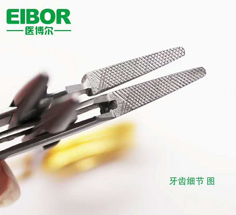 金柄持针器持针钳 12.5cm 细齿 医用手术持针器持针钳 上海厂家直销