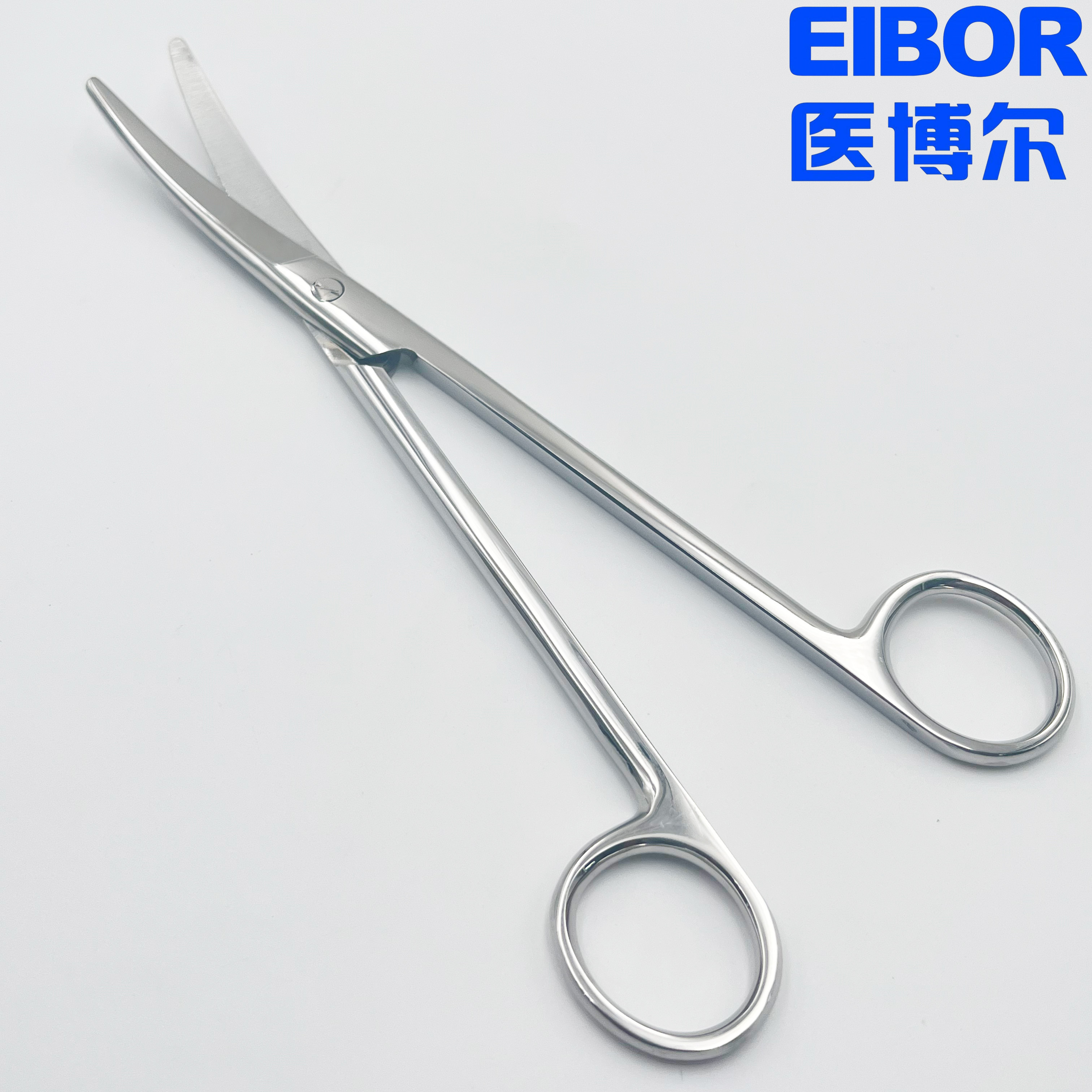 医用手术剪弯头哑光20cm