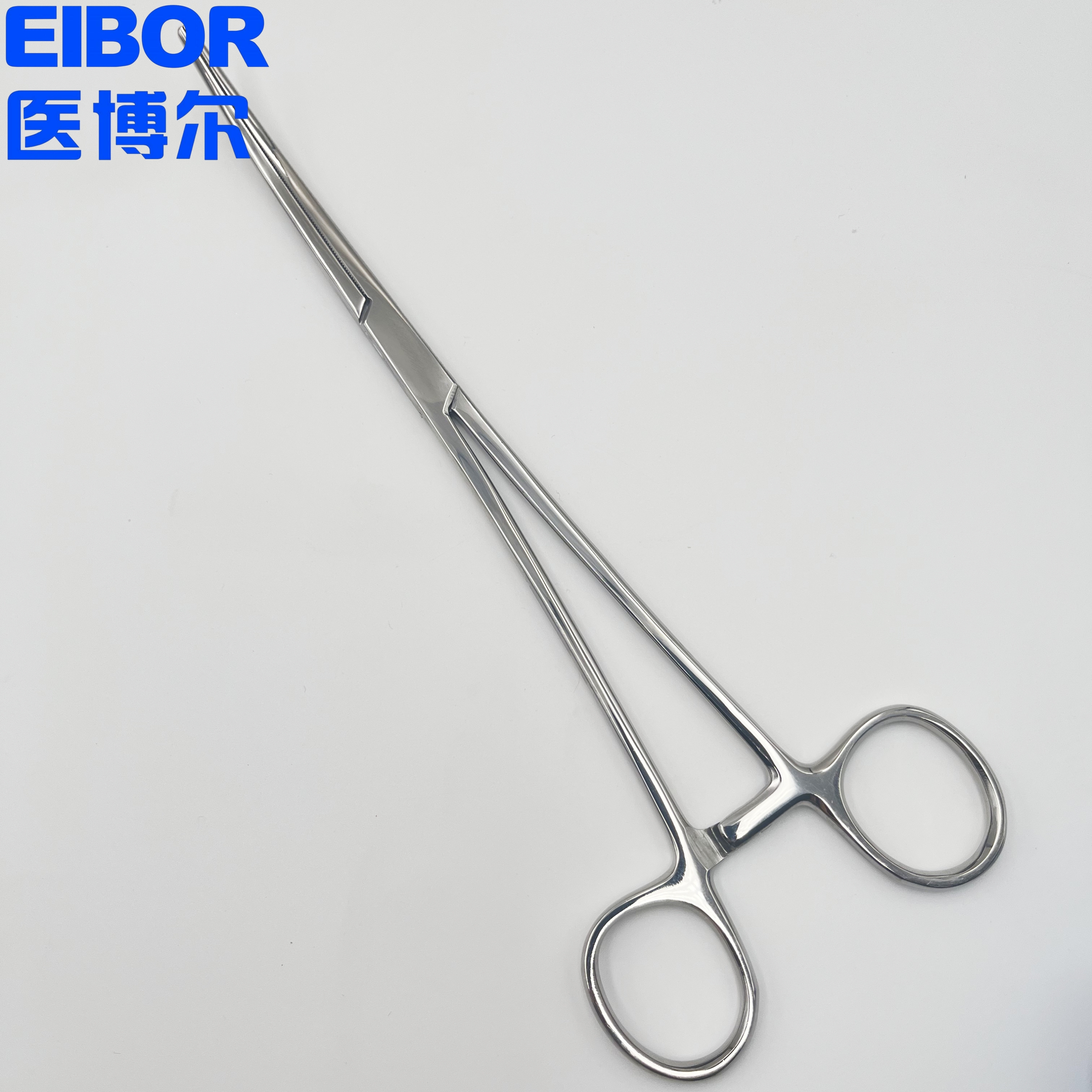 医用止血钳弯头哑光24cm