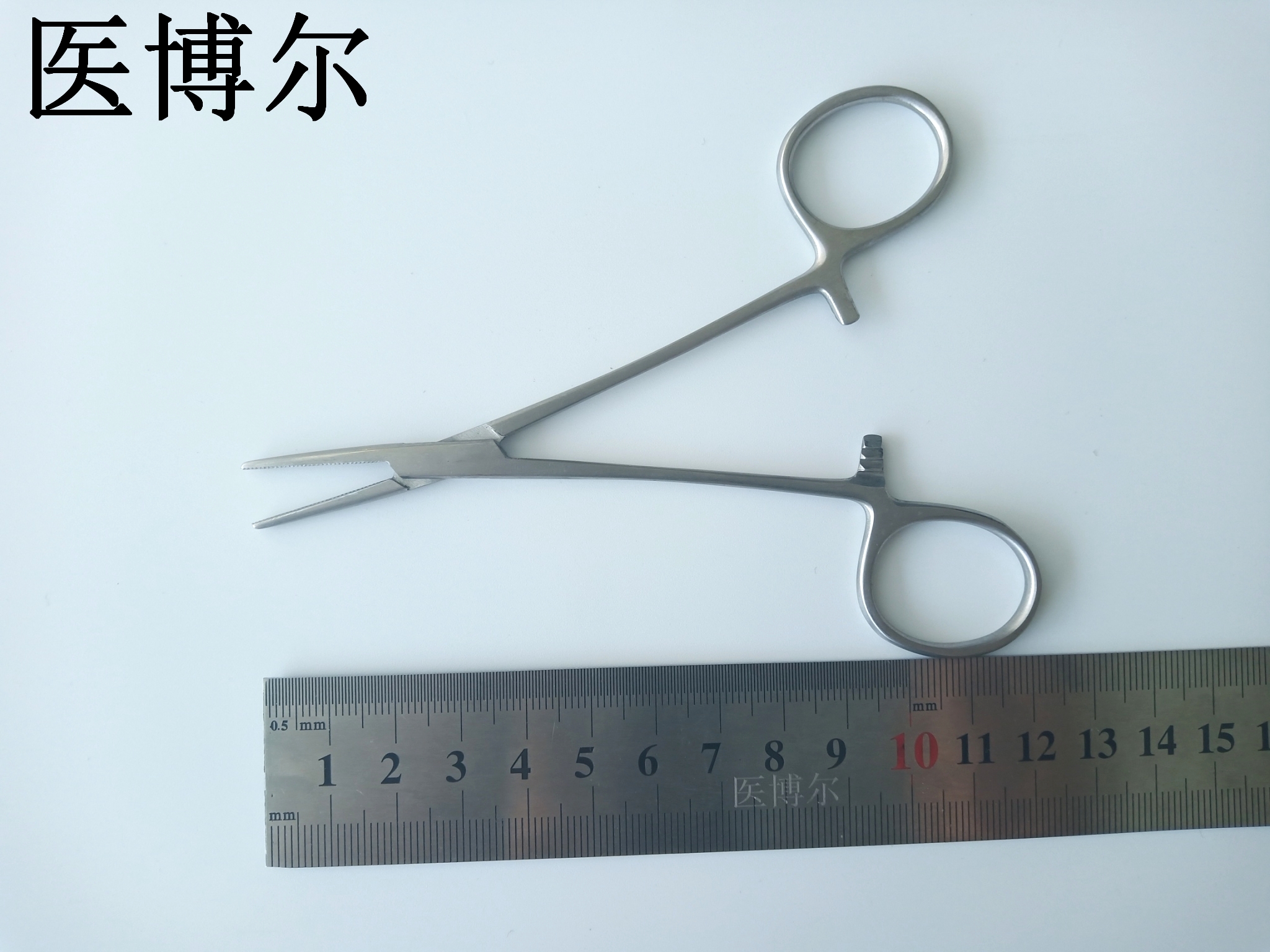 医用止血钳哑光直头12.5cm