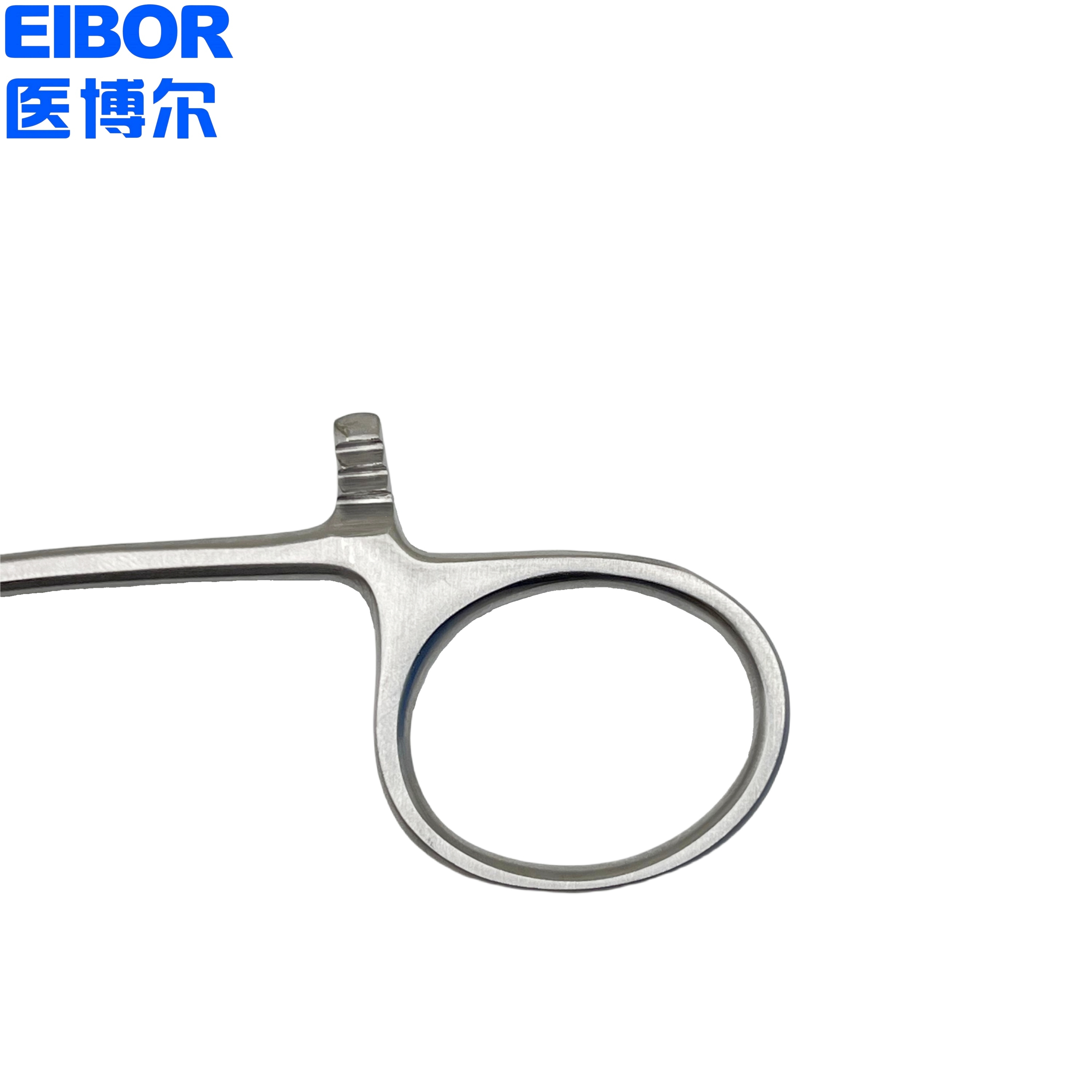 医用止血钳弯头哑光14cm