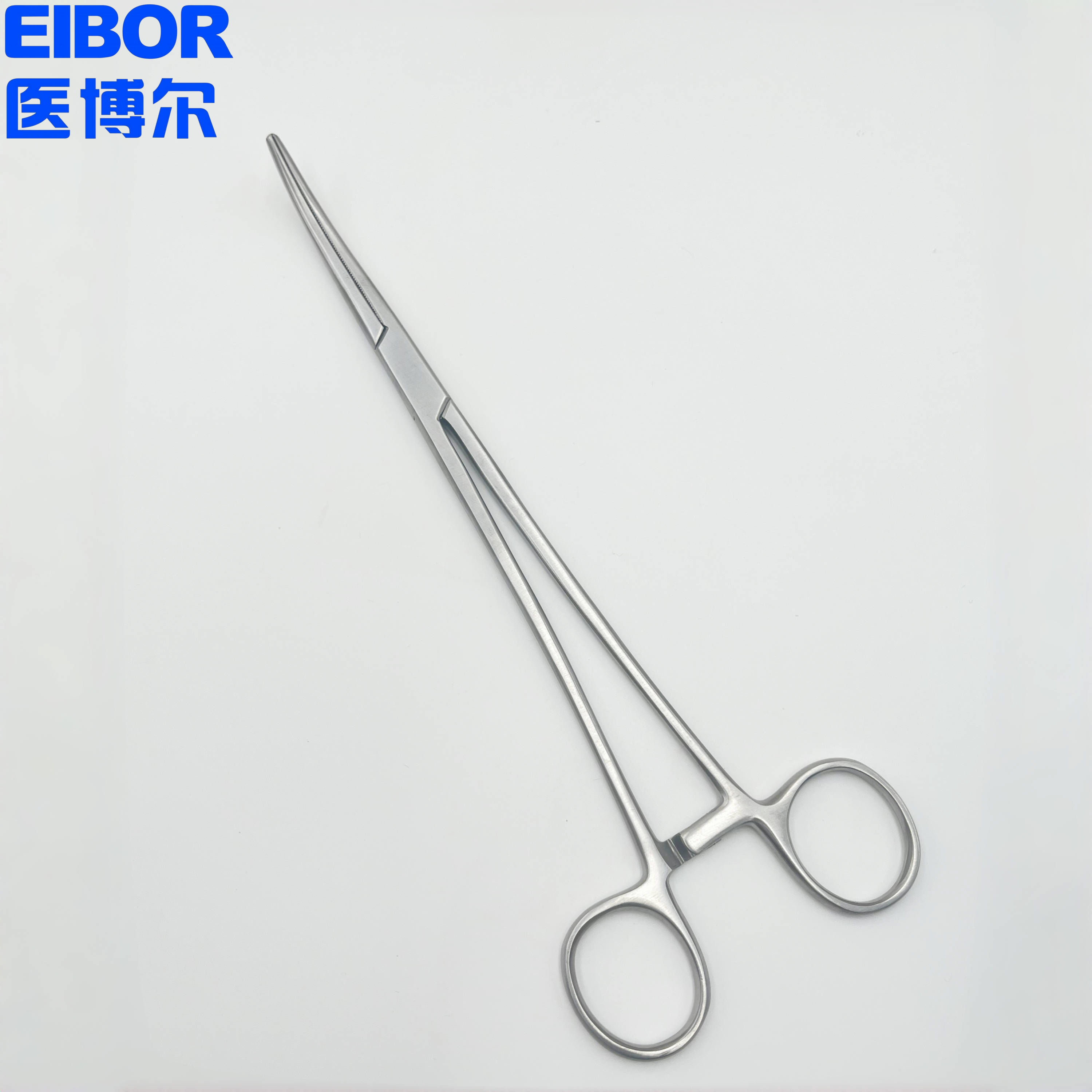 医用止血钳弯头哑光22cm